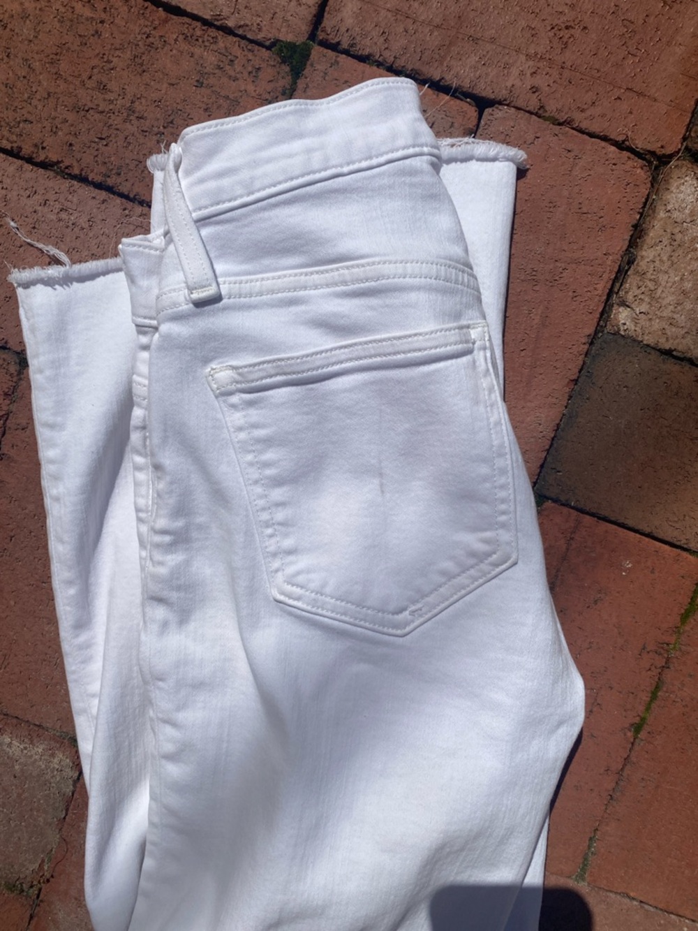 J Crew White Semi Boot Crop Women's Jeans - Picture 6 of 6